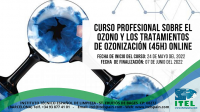 CURSO PROFESIONAL SOBRE EL OZONO Y LOS TRATAMIENTOS DE OZONIZACIÓN (ON-LINE 45 HORAS)
