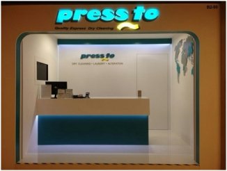 Pressto Singapur ha evolucionado en su imagen, empleando un diseño de establecimiento más moderno.